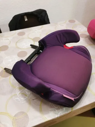 Silla coche Cybex rosa y morado