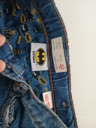 Pantalón vaquero niño Batman