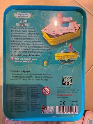Juego de mesa La Princesa y el Guisante HABA
