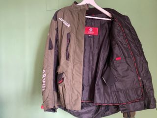 Chaqueta Moto Mujer Verde