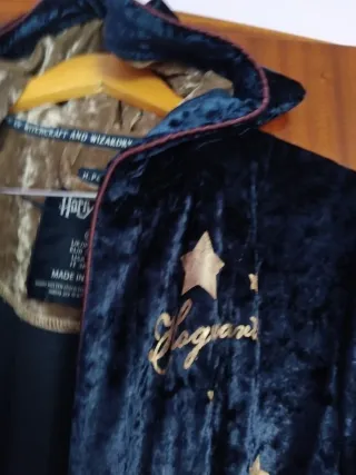 Bata Harry Potter Terciopelo Estrellas talla 2XS