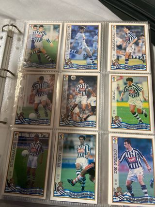 Cromos de la Liga temporada 97-98