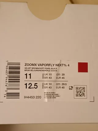 T45 Nike Vaporfly Next% 4 Ed. Especial FA25