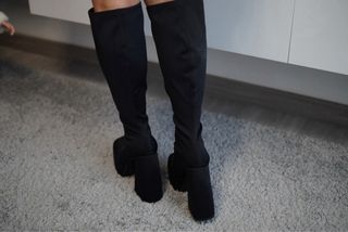Botas altas negras