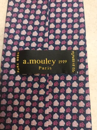 Corbata de seda con estampado