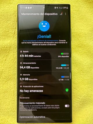 Samsung Galaxy Note 20 Ultra Negro