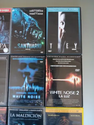 9 Películas DVD Terror/Suspense