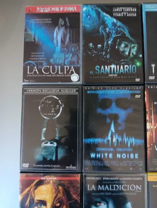 9 Películas DVD Terror/Suspense