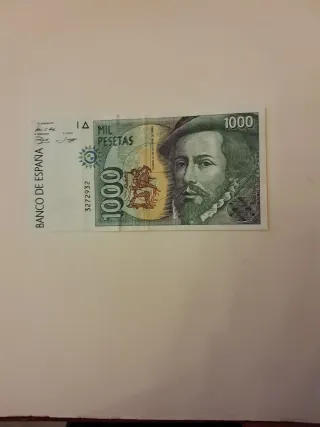 Billete 1000 ptas España