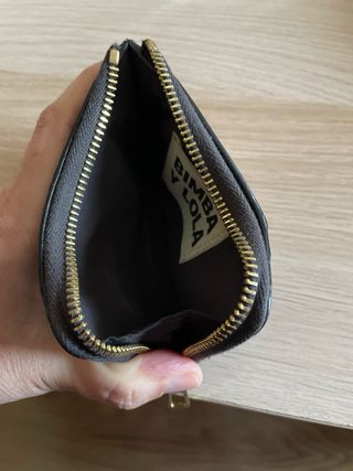 Monedero Bimba y Lola piel negro