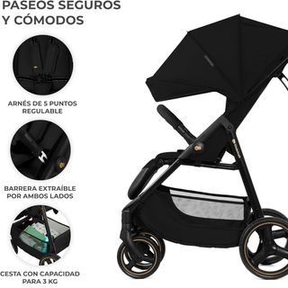 Kinderkraft TRIG 3, Silla de Paseo, Ligera y manej