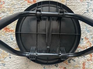 Taburete plegable negro Pack de 2