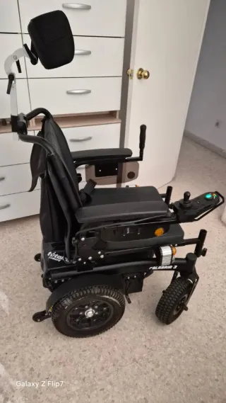 Silla de ruedas eléctrica completa