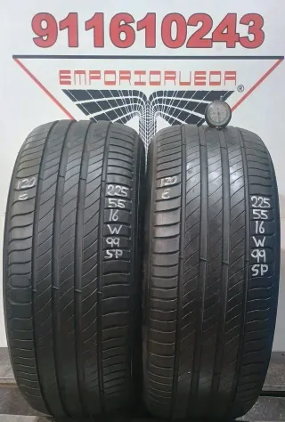 225 55 16 W MICHELIN RUEDA AL 90% VIDA UTIL