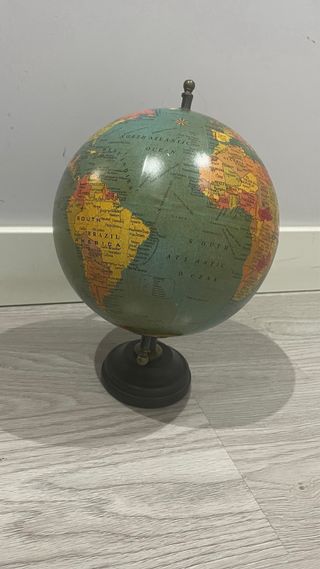 Globo Terráqueo Vintage
