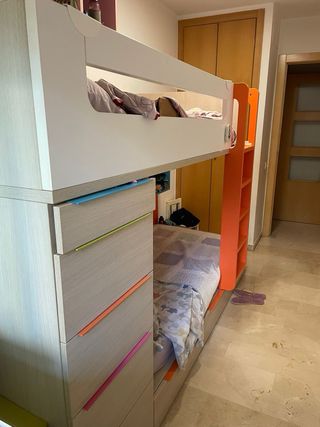 Litera JJP con gran almacenaje