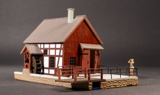 2 Casas H0 Maqueta de trenes