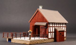 2 Casas H0 Maqueta de trenes