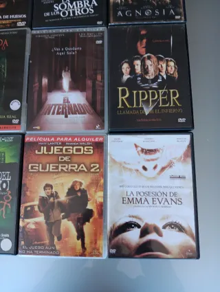 9 Películas DVD Terror/Suspense Todas Originales
