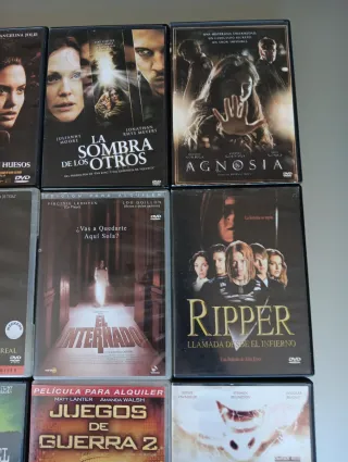 9 Películas DVD Terror/Suspense Todas Originales