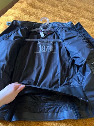 Cazadora Piel BMW Negra