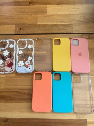 Lote 7 Carcasas iPhone 13