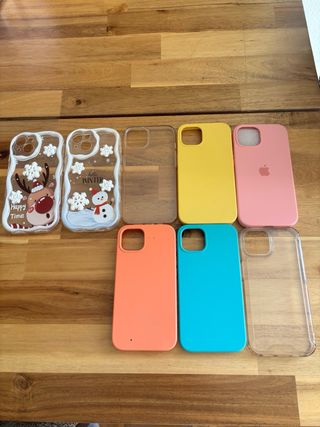 Lote 7 Carcasas iPhone 13