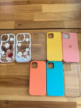 Lote 7 Carcasas iPhone 13