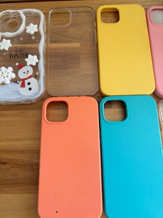 Lote 7 Carcasas iPhone 13