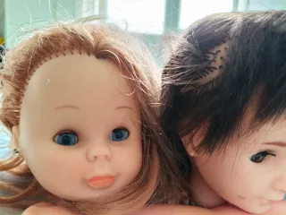 Lote de muñecos para restaurar