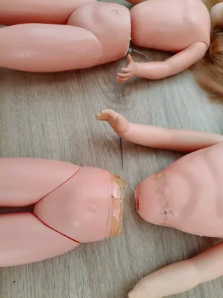 Lote de muñecos para restaurar