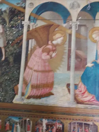 Reproducción La Anunciación Marco Dorado