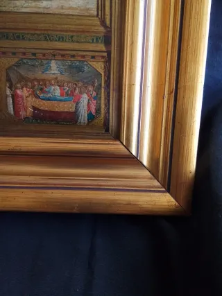 Reproducción La Anunciación Marco Dorado