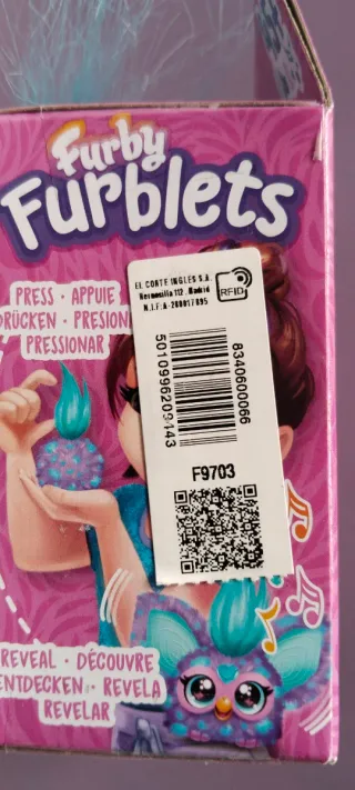 Furby Furblets Groo-Vee de la colección. Embalado!