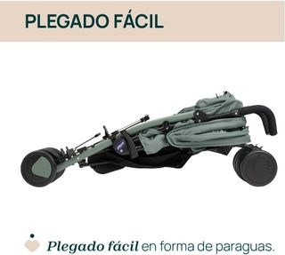 Chicco Echo Lite, Silla de Paseo Bebé Ligera, 0+ M