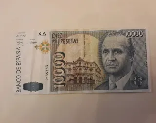 Billete 10000 ptas Banco de España 1992