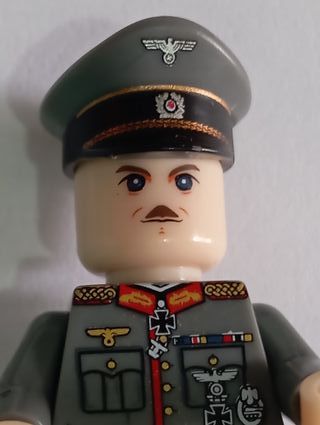 Lego militar uniforme oficial
