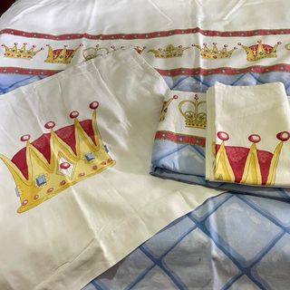 Conjunto 2 fundas nórdicas y 2 cojines; cama de 90