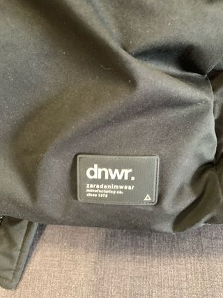 Abrigo largo negro Zara de hombre