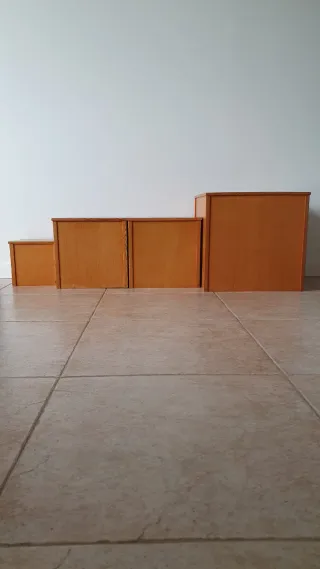 Cubos de madera 4 pz. Se venden independientes