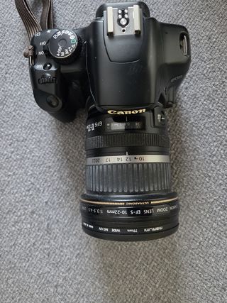 Cámara Canon EOS 450D + Objetivo