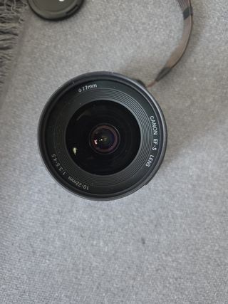 Cámara Canon EOS 450D + Objetivo