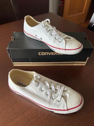 Converse Blancas Talla 38