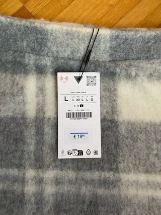 Conjunto Jersey y Falda Zara Talla L