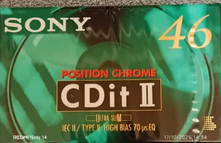 5 Musicassette Vergini TDK Sony