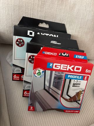 3 cajas burletes AXTON y GEKO