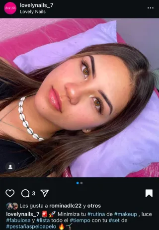 Uñas cejas pestañas y planchado de cabello