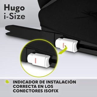 LIONELO HUGO I-SIZE Silla de coche para bebés, Gru