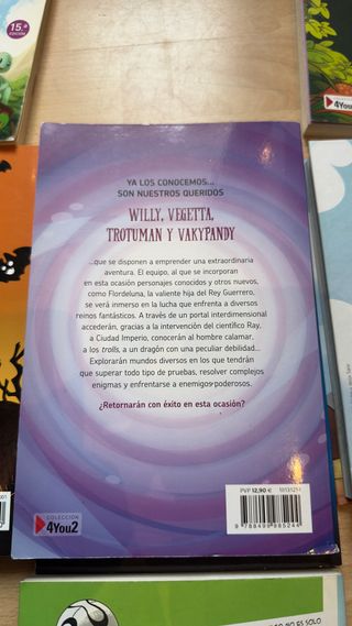 Lote de libros Wigetta + un libro de regalo