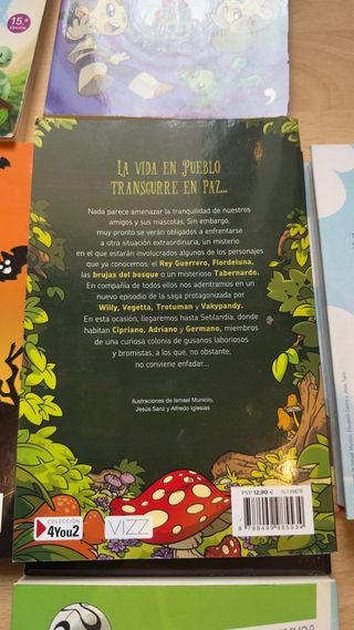 Lote de libros Wigetta + un libro de regalo